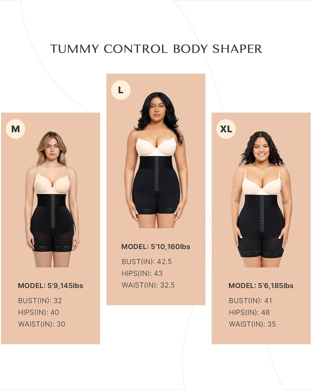 Faja SHAPELLX Cintura Alta – Control y Realce ✨